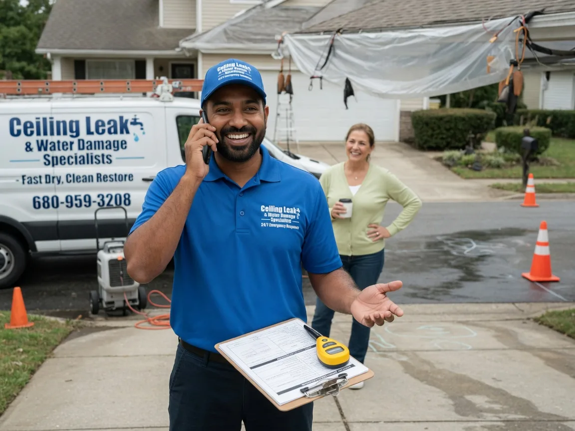 Ceiling Leak Cleanup Tulare, SD FAQs